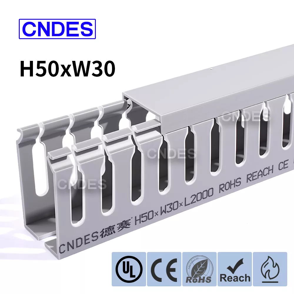 50 × 30 канал за организиране на кабели от PVC