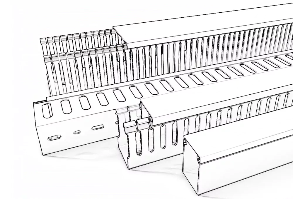 Персонализирани PVC кабелни канали