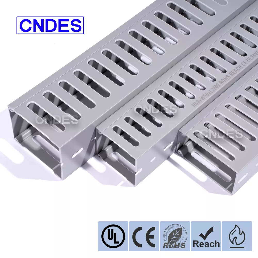 Кабелни канали за затворен слот от PVC